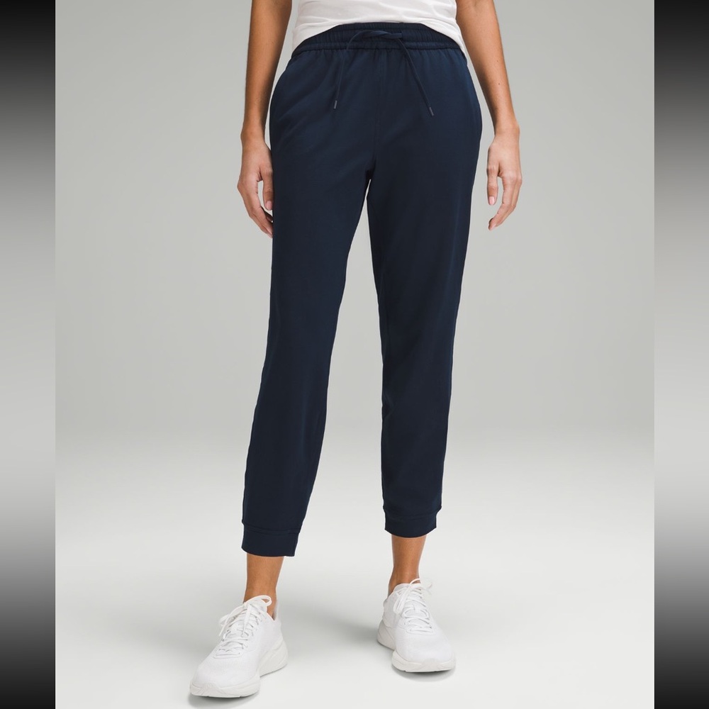 Soft Jersey Mid Rise Joggers